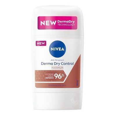 Nivea Derma Dry Control Antitranspirant Stick, 50ml