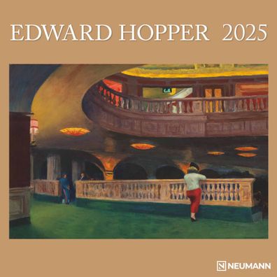 Edward Hopper 2025 - Broschürenkalender 2025