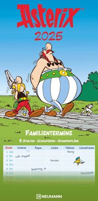 Asterix Familienplaner 2025 - Familienplaner 2025