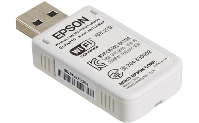 EPSON ELPAP10 WLAN Adapter Drahtlose Netzwerkverbindung Projektoren und Drucker