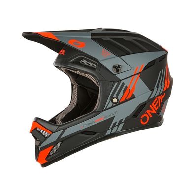 O'NEAL Bike Fullface Helm Backflip Strike Black/Gray/Red - Größe: XS