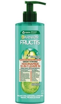 Garnier Fructis Haarpflege Grow Strong 10in1 Leave-In Kur, 400ml