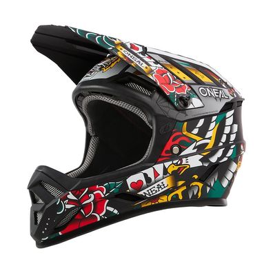 O'NEAL Bike Fullface Helm Backflip Inked Multi - Größe: XL (61/62 cm)