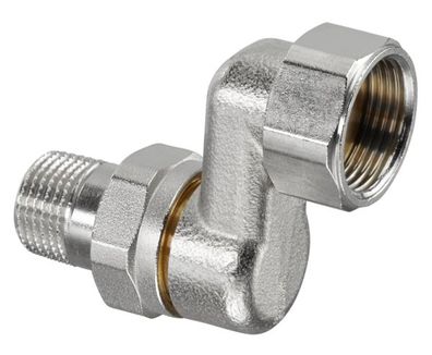 Oventrop-s-anschlussverschraubung DN15, G3/4"AG x G3/4"ÜM, flachdichtend