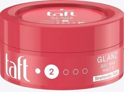 Taft, Hochwertiges Stylingwachs fér Professionelle Glanzeffekte, 2,75ml