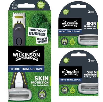 Wilkinson SWORD Hydro Trim & Shave Skin Protection für Männer Rasierer & Trimer