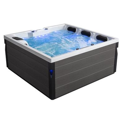 AWT IN-402 eco Sterling Silver 200x200x90 grau Whirlpool HotTub Handelszentrum24