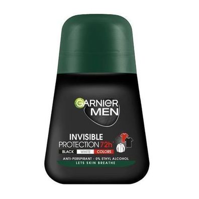 Garnier Men Invisible Schutz 72h Roll-On, 50ml