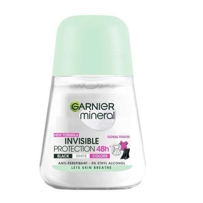 Garnier Mineral Invisible Protection Floral Touch Antyperspirant w kulce, 50ml