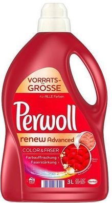 Perwoll Renew & Repair Color Flüssigwaschmittel 3L 40WL