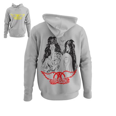 Retro Musik Aerosmith Rock band Steven Tyler Konzert Herren Bio Hoodie S-XXXL