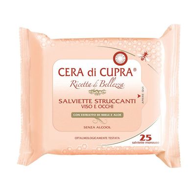 Cera di Cupra Abschminktücher Aloe & Honig 25stück