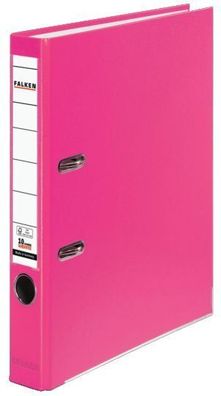 Falken 11286820 Ordner PP-Color S50 - A4, 5 cm, pink