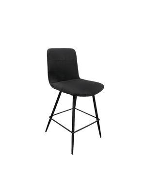 Edler Design Barhocker Felice 2KT Gestell schwarz
