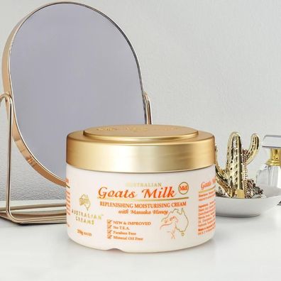 MKII Australian Goats Milk & Manuka Replenishing Moisturising Cream 250 g