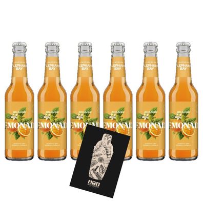 Elephant Bay 6er-Set Orange Lemonade - 6 x Orangenlimonade je 330ml