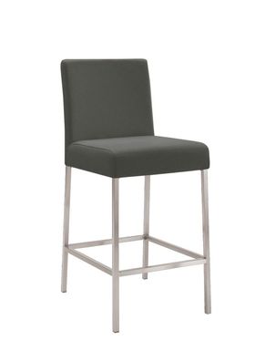 Edler Design Barhocker Bringo 2KT, Gestell edelstahlfarbig