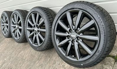 4x Original Mini Cooper S 17 Zoll Winterräder Cosmos Spoke 499 6855109 2023 RSC NEU