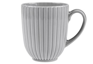Krautheim & Adelberg Kaffeebecher Relief grau 0,35l 2Stück