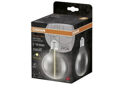 OSRAM LED Filament Globe 95 16 2,2W/827 FIL MAG E27 351658