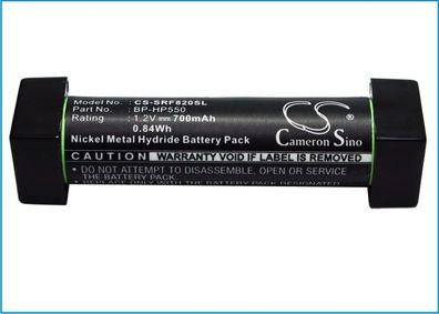 Ersatzakku - CS-SRF820SL - SONY BF-TDSY / 1-756-316-21 - 1,2 Volt 700mAh Ni-MH