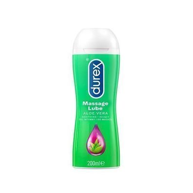 Durex Intim- & Massagegel mit Aloe Vera, 200 ml