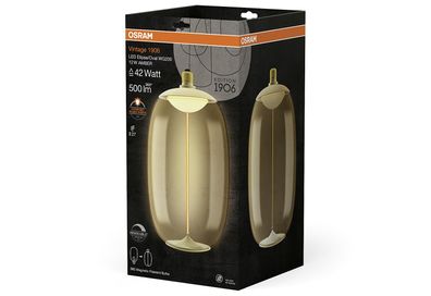 OSRAM LED Filament 1906 BIG ELIPSE- OVAL DIM 12W/818230V AMBER MAGE274X1 351640
