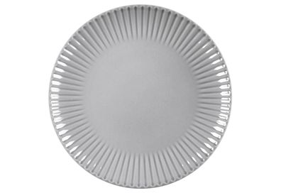 Krautheim & Adelberg Speiseteller Relief grau 27cm 2Stück