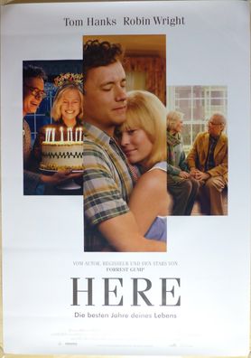 Here - Die besten Jahre deines Lebens - Original Kinoplakat A0 -Tom Hanks- Filmposter