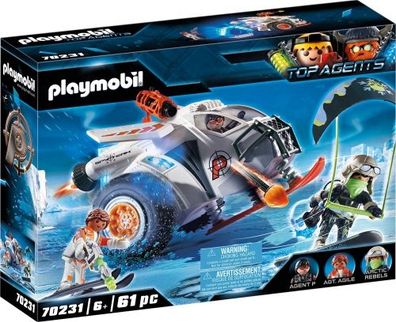 Playmobil 70231 - Top Agents Spy Team Snowmobile