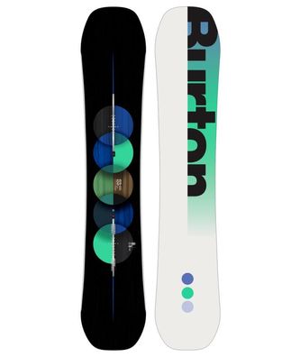 BURTON Snowboard Custom graphic - Größe: 154