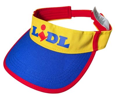 LiDL Schirmkappe Kappe Cappy Unisex Dunkelbau Muster Cap Käppchen