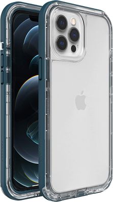 LifeProof Next Schutzhülle Apple iPhone 12 Pro Max Handyhülle transparent blau