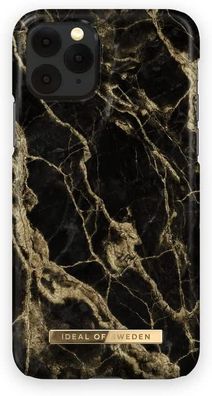 iDeal of Sweden Golden Smoke Marble Schutzhülle Apple iPhone 11 Pro/XS/X schwarz