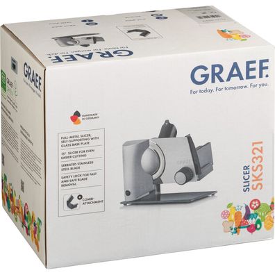 Graef S 32116 Multicut Plus Allesschneider schwarz