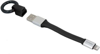 Networx Tiny-Kable 2.0 Lightning Kabel Daten- Ladekabel schwarz