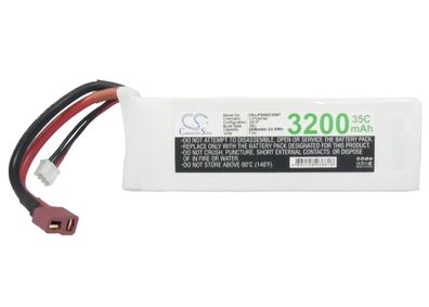 Ersatzakku - CS-LP3202C35RT - RC CS-LP3202C35RT - 7,4 Volt 3200mAh Li-Polymer