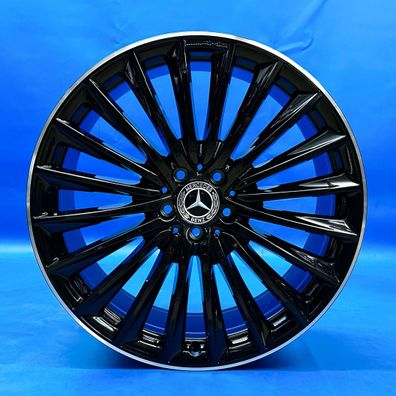 21 Zoll Mercedes EQE V295 Vielspeichen AMG Alufelge A2954012500 9J x 21 ET50