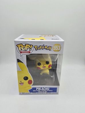 Funko Pop Pikachu Pokemon 553 Pokémon Ash Ketchum Catch em All Vinyl Games Figur