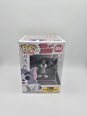 Funko Pop Tom Tom and Jerry 404 Vinyl Figur Animation Katze Beil Ovp Tom & Jerry