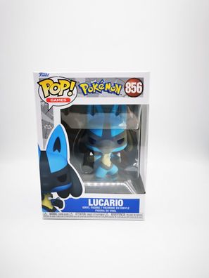 Funko Pop Lucario Pokemon 856 Pokémon Neu OVP Kampf Stahl Games Gamefreak