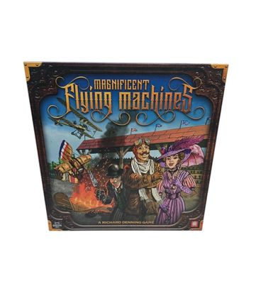 Magnificent Flying Machines Brettspiel Board Game Box OVP Medusa Games Spiel