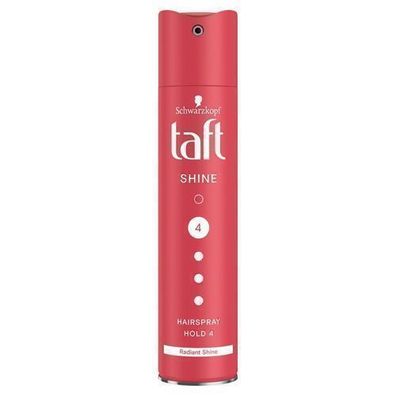 Schwarzkopf Taft Glanz Haarspray Stufe 4, 250 ml - Halt und Glanz fér Ihr Haar