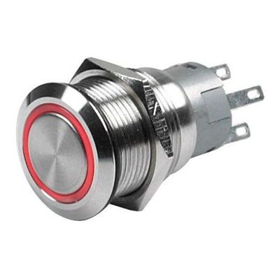 Hella Tastschalter mit LED Leuchtring 8HG 958 455-201