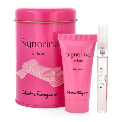 Salvatore Ferragamo Signorina In Fiore Eau de Toilette 5 ml + Bodylotion 30ml