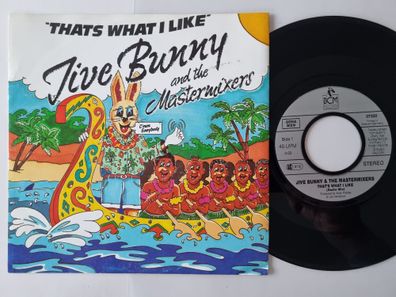 Jive Bunny And The Mastermixers - That's What I Like 7'' Vinyl Germany