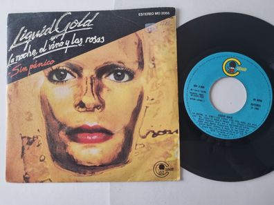 Liquid Gold - The night, the wine and the roses/ Don't panic 7'' Vinyl Spain