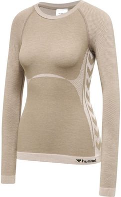 Hummel Damen Longsleeve Hmlclea Seamless Tight T-Shirt Ls