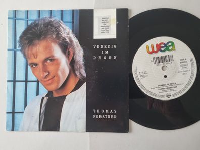 Thomas Forstner - Venedig Im Regen 7'' Vinyl Germany/ Eurovision 1991