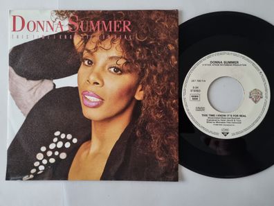 Donna Summer - This time I know it's for real 7'' Vinyl Germany